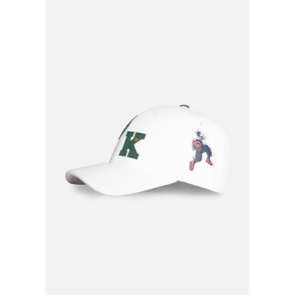 My Hero Academia - Bakugo Casquette ajustable - Blanc